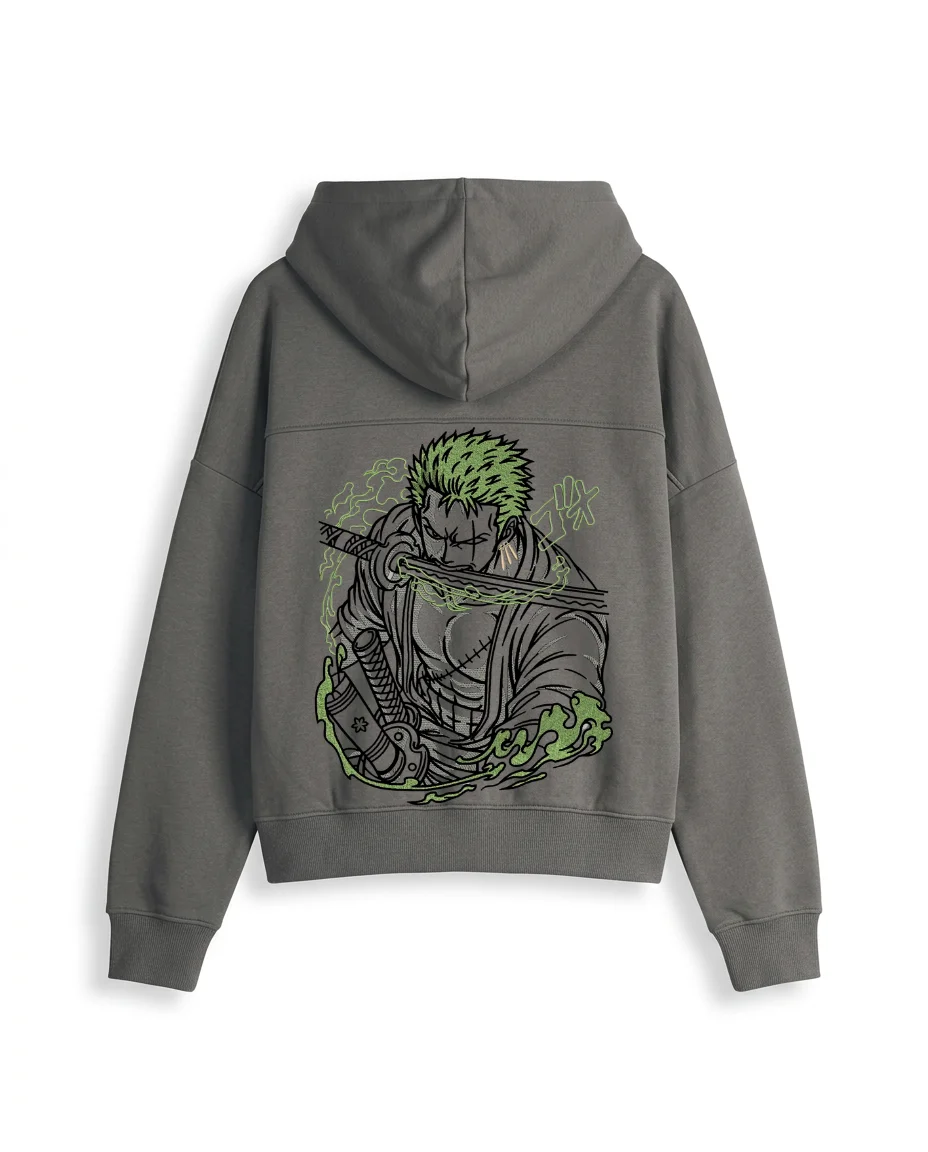 Zoro — Grau — Rückseite